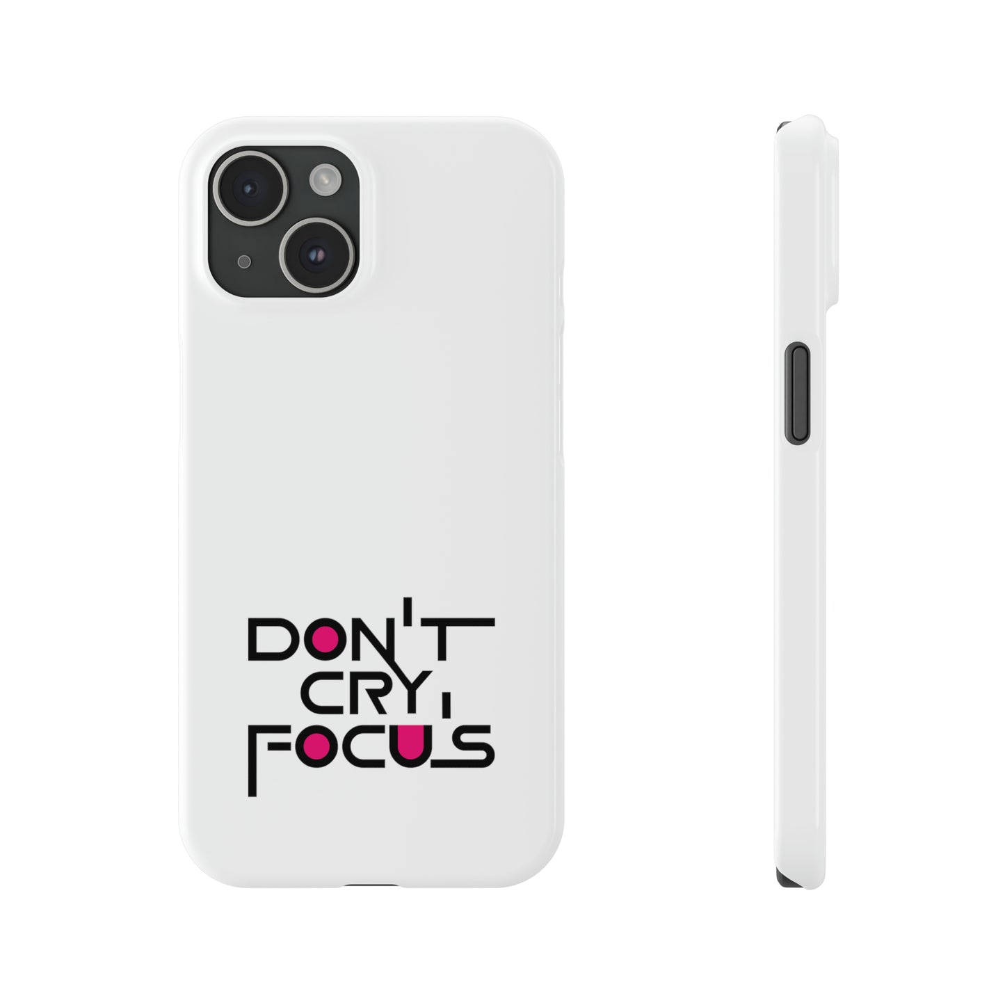 Don't Cry, Focus | SYCU | Phone Cases