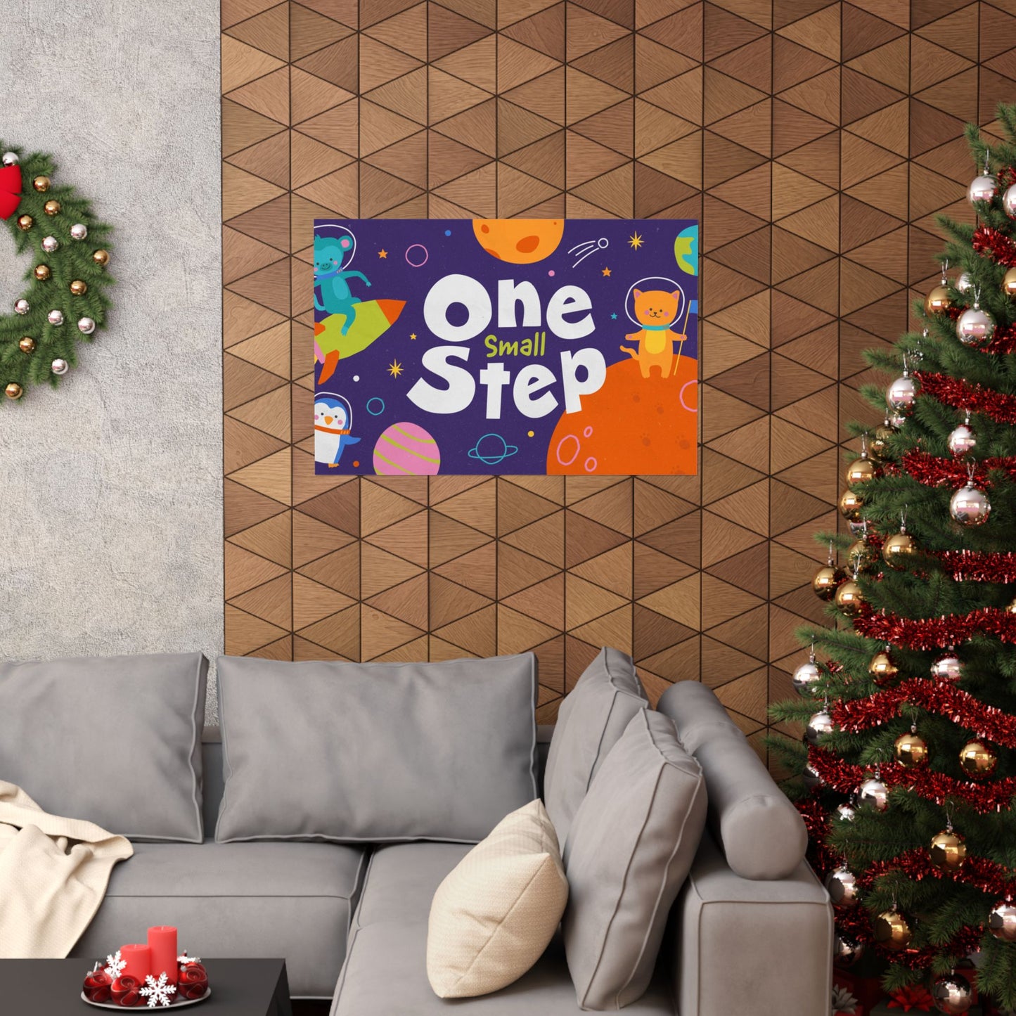 Poster | V7 | One Small Step Preschool Series Graphic | Horizontal