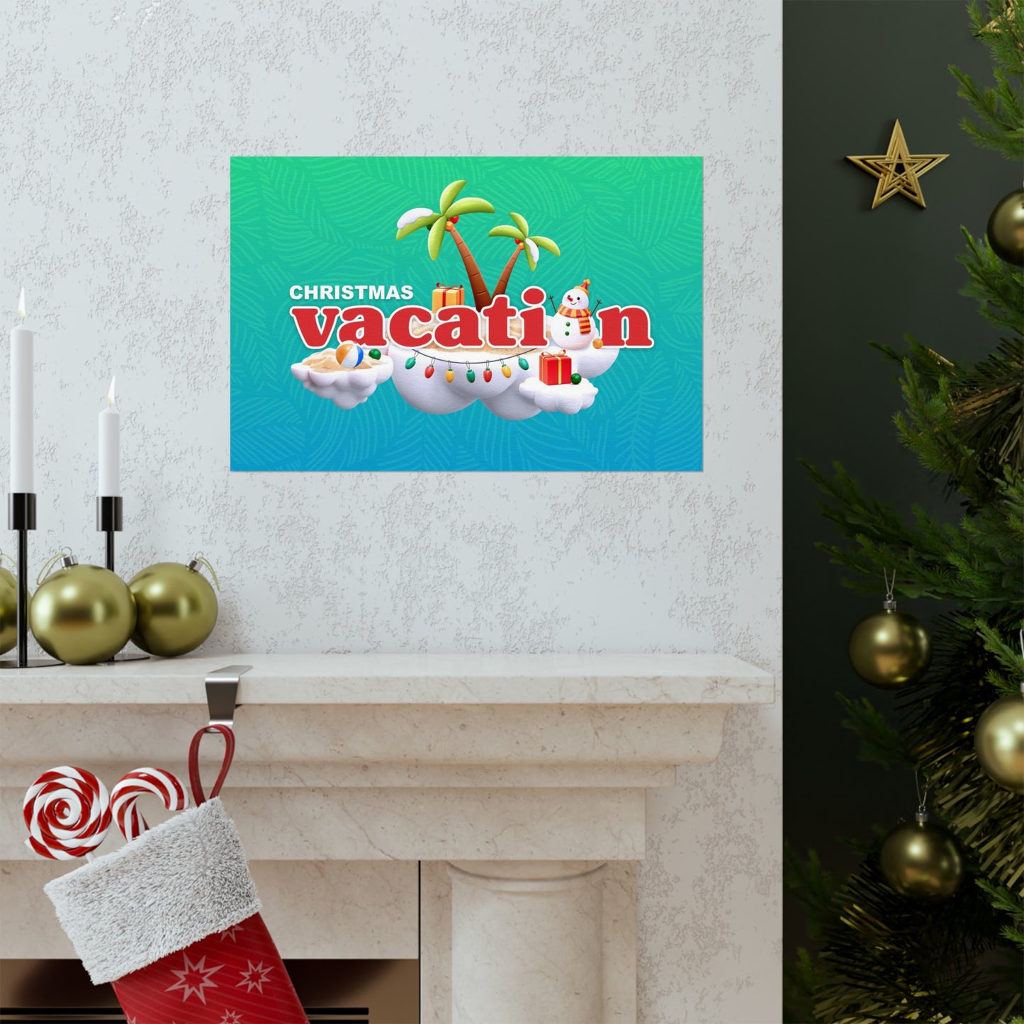 Poster | V7 | Christmas Vacation Series Graphic | Horizontal