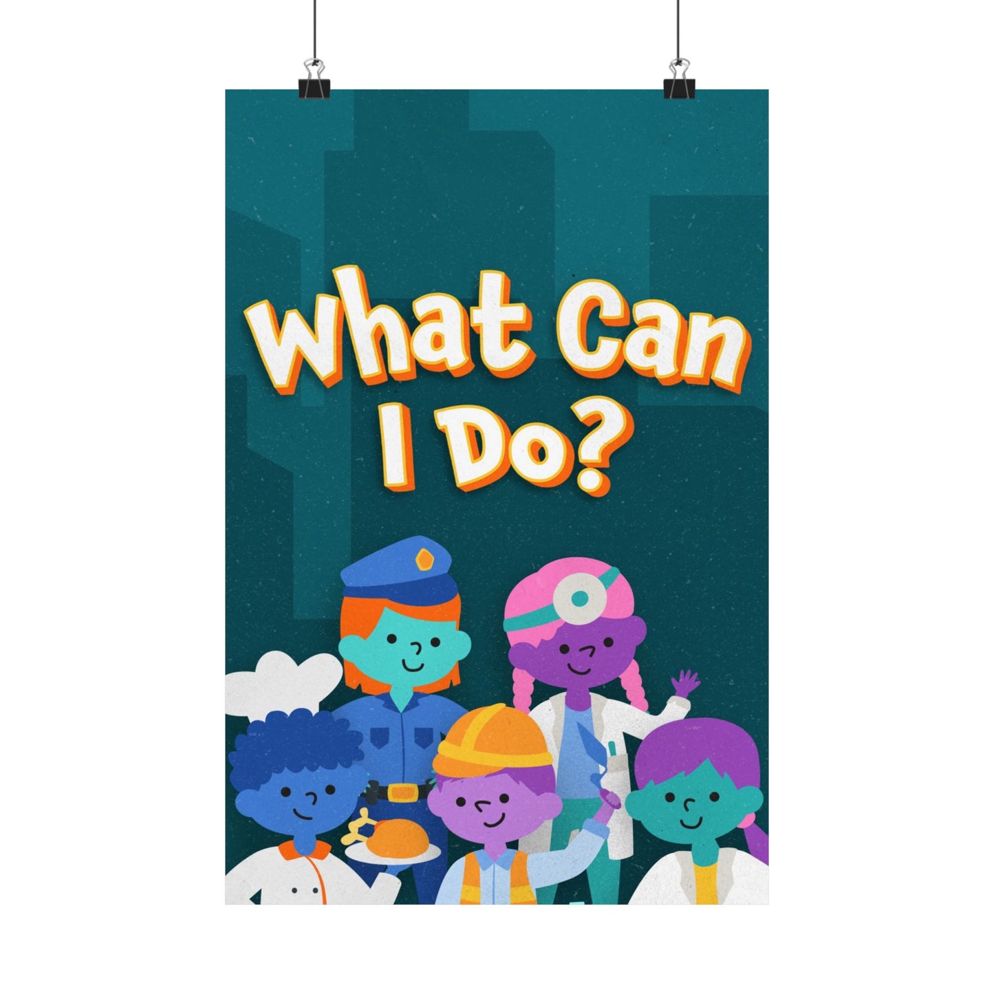 Poster | V7 | What Can I Do Preschool Series Graphic | Vertical