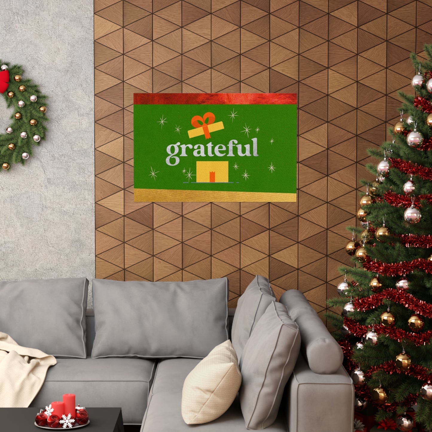 Poster | V7 | Grateful Series Graphic | Horizontal