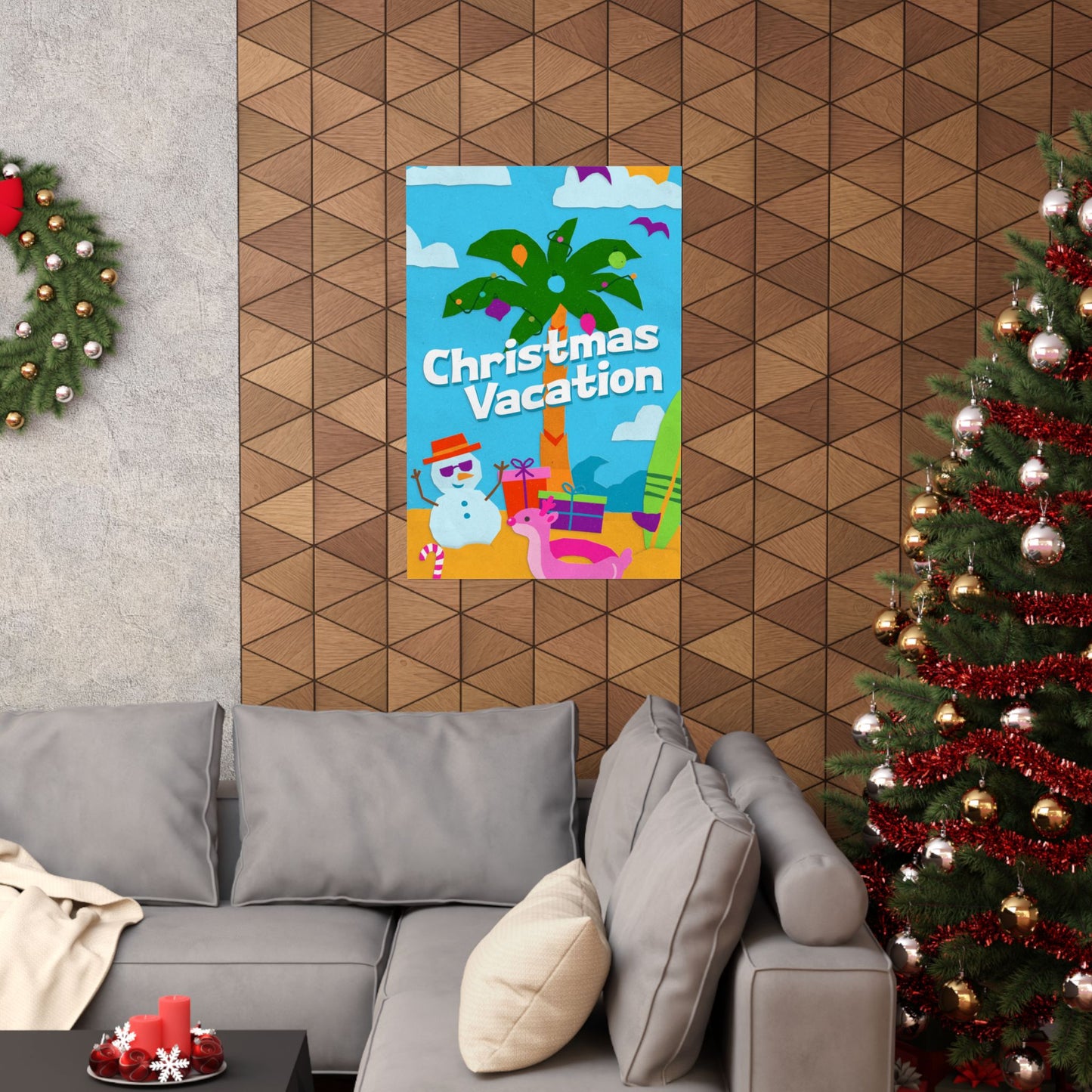 Poster | V7 | Christmas Vacation Preschool Series Graphic | Vertical