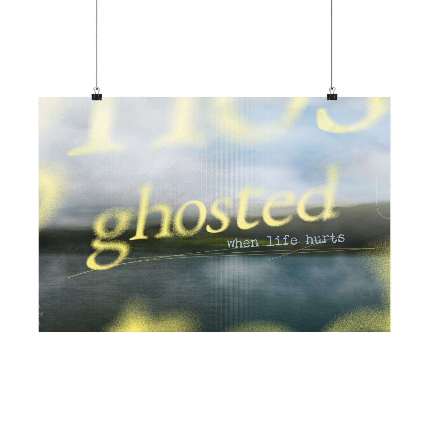 Poster | Ghosted Series Graphic | Horizontal