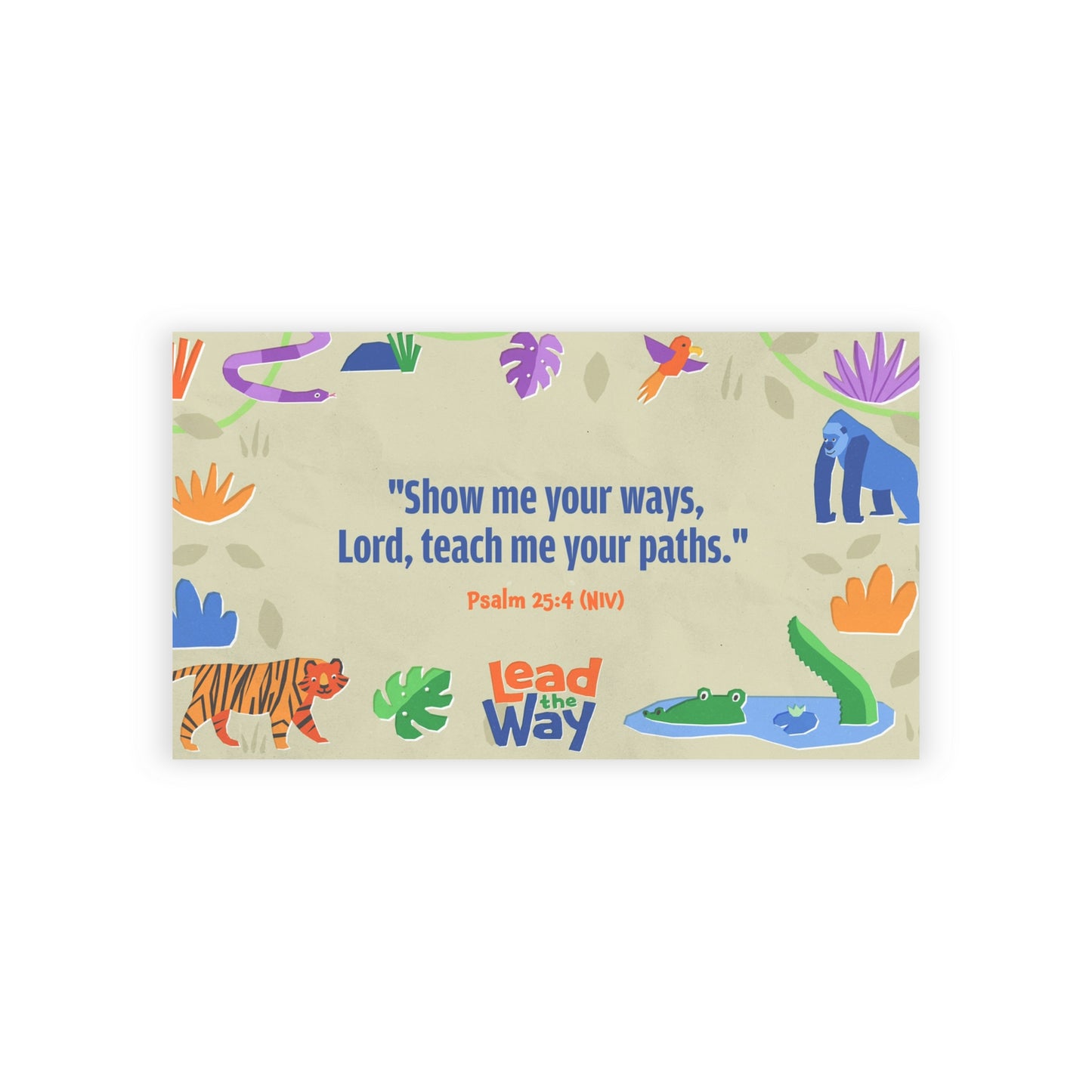 Memory Verse Cards | V7 | Lead the Way Preschool