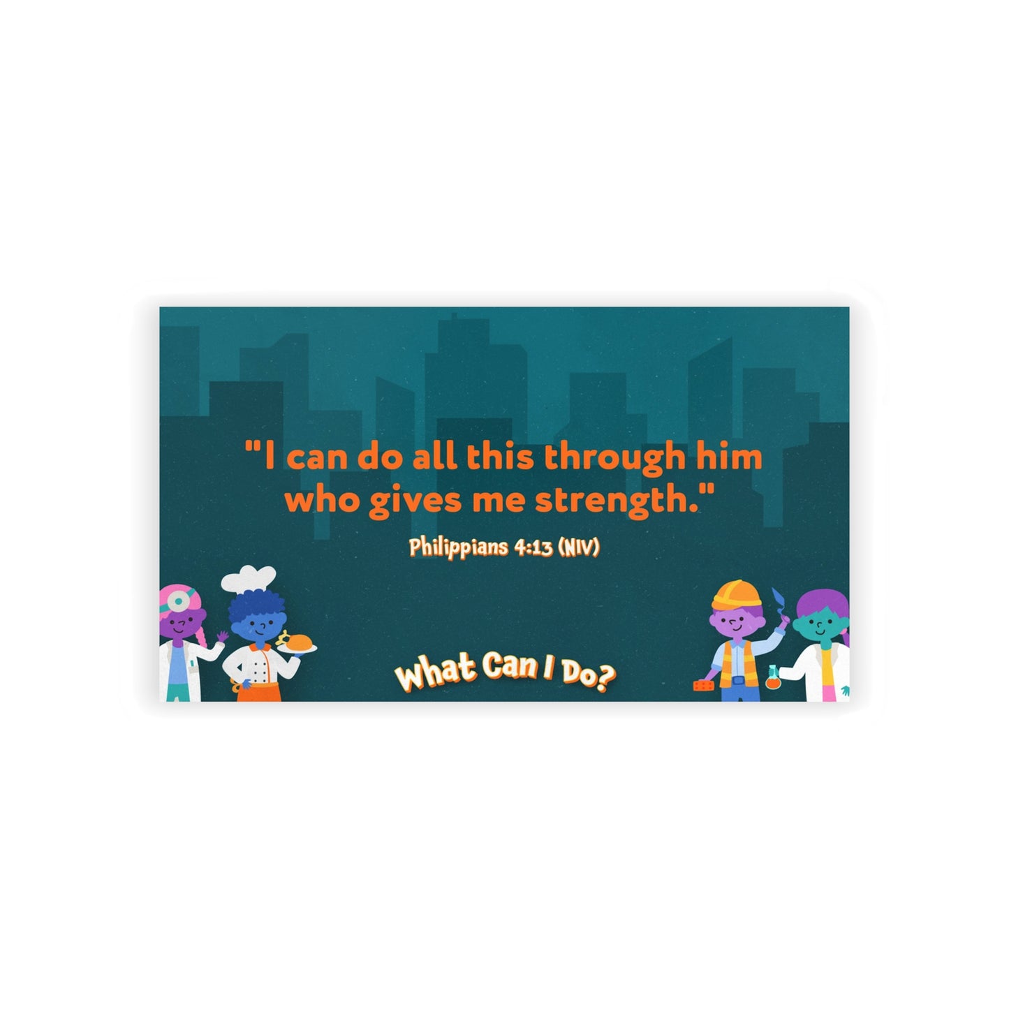 Memory Verse Cards | V7 | What Can I Do Preschool