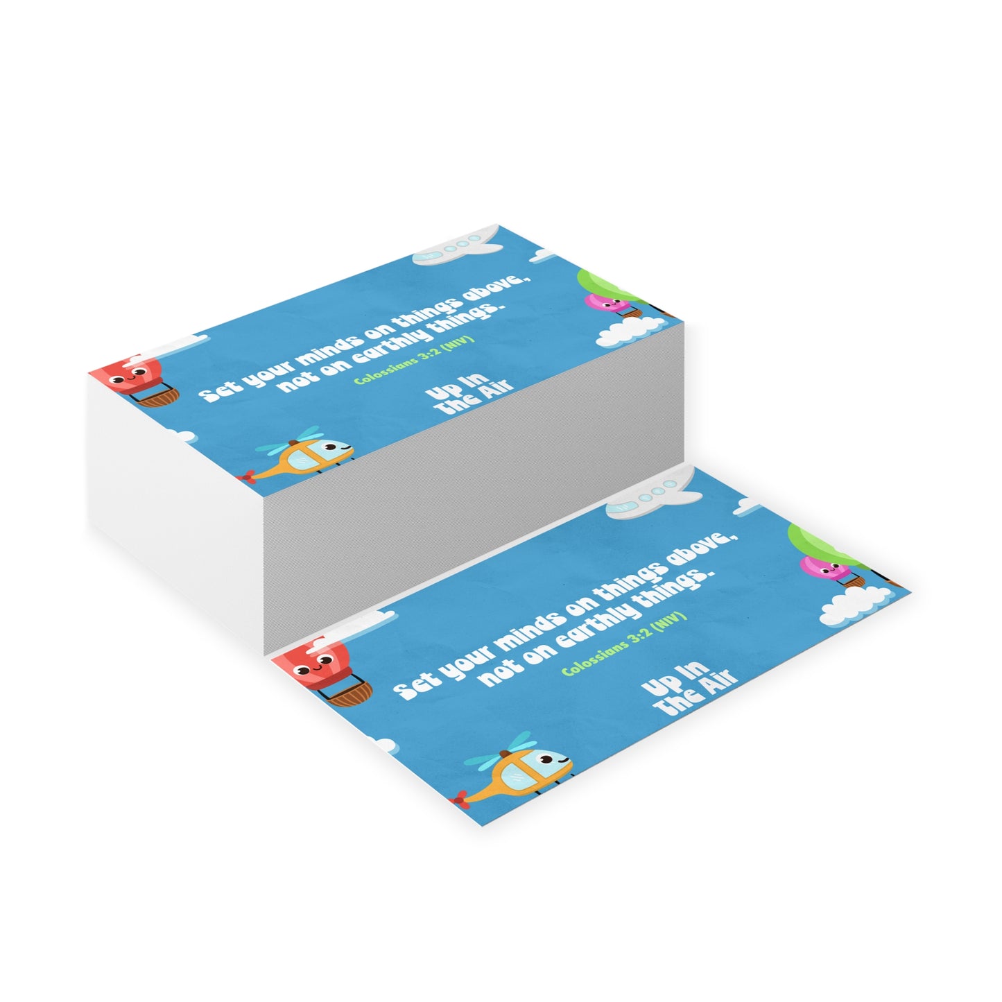 Memory Verse Cards | V5 | Up in The Air Preschool