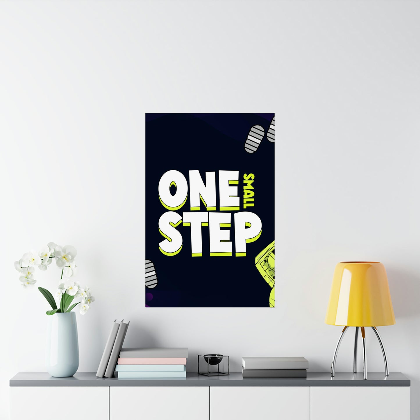 Poster | V7 | One Small Step Series Graphic | Vertical