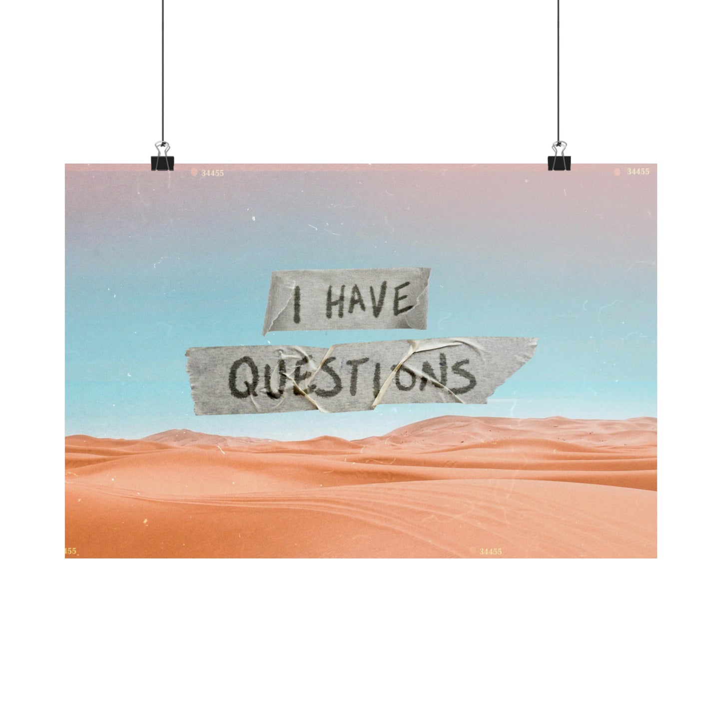 Poster | V5 | I Have Questions | Horizontal