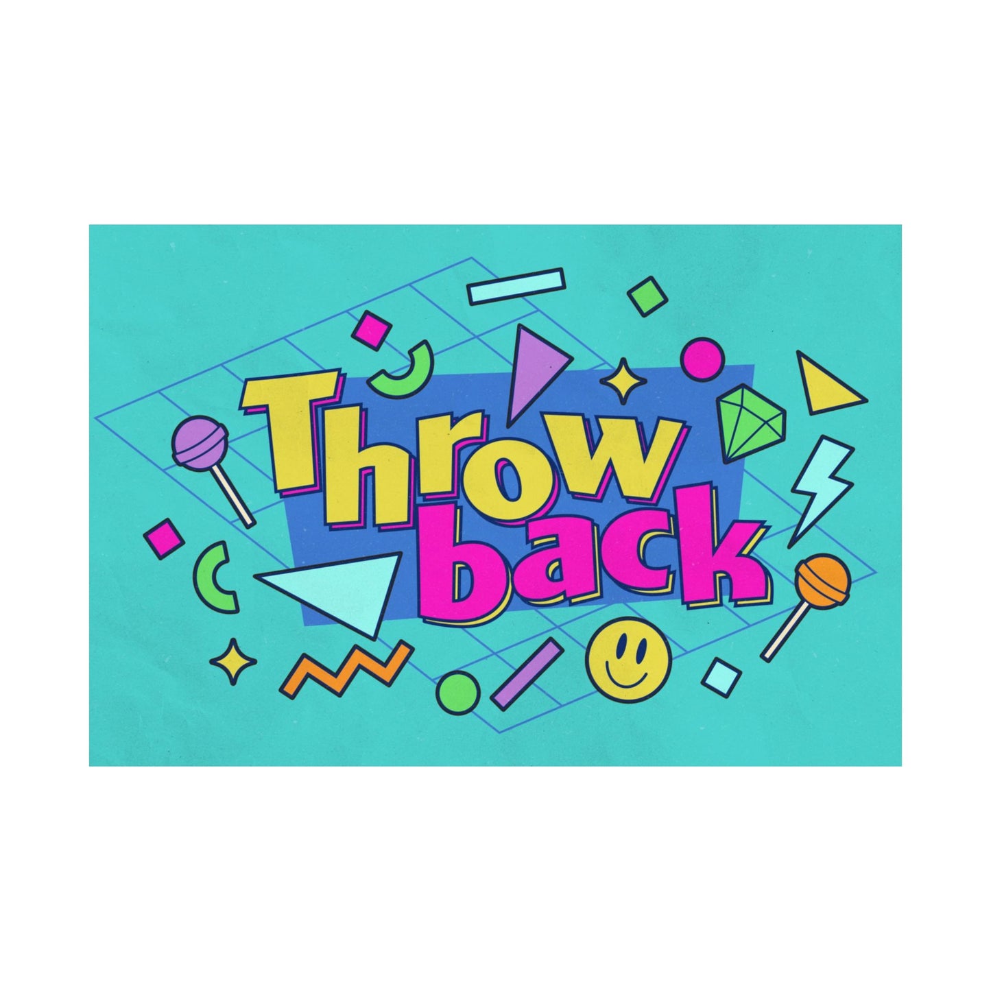 Poster | V7 | Throwback Preschool Series Graphic | Horizontal