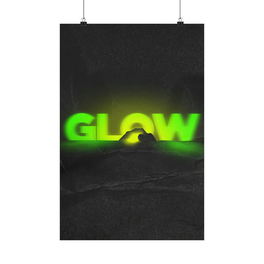 Poster | V7 | Glow Series Graphic | Vertical