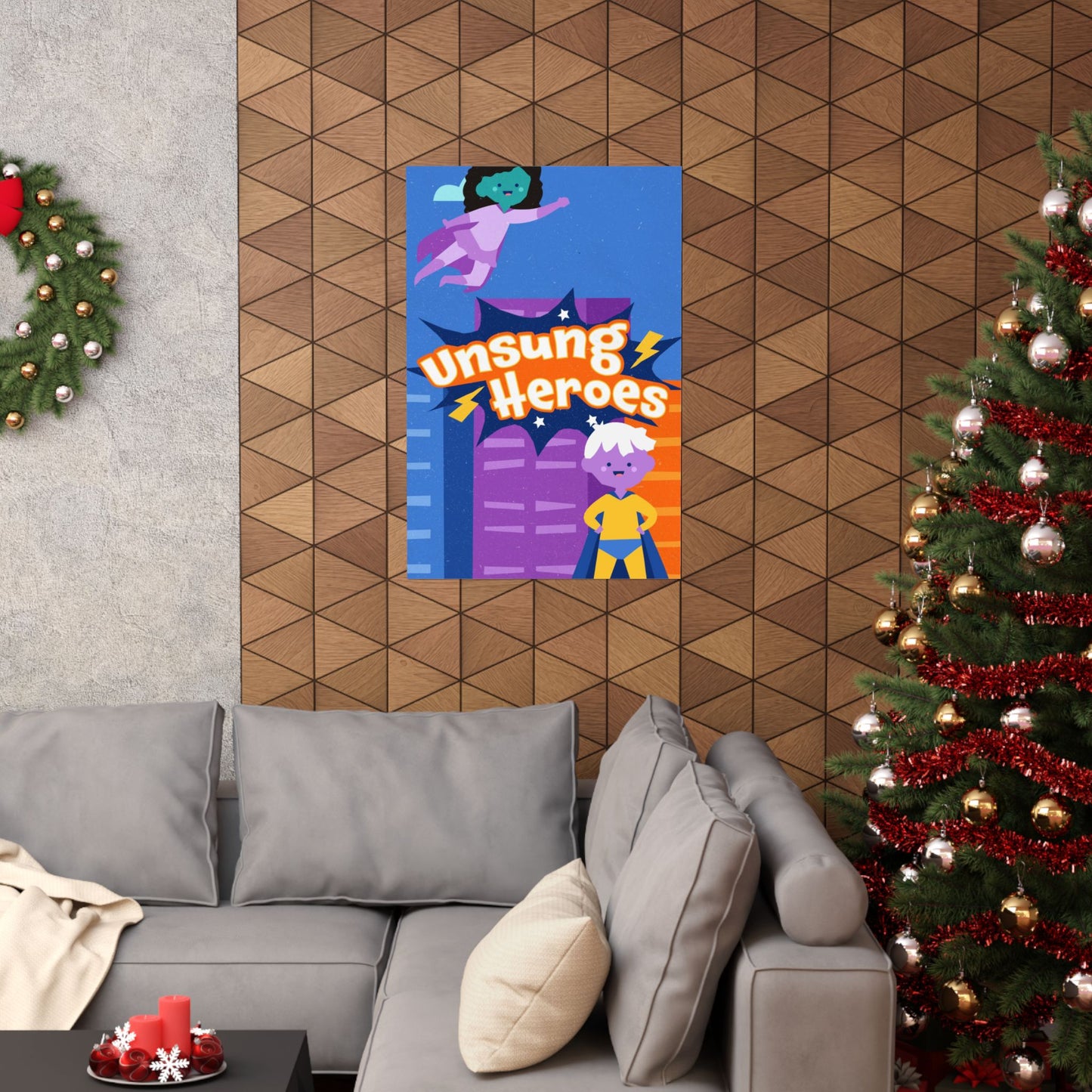 Poster | V8 | Unsung Heroes Preschool Series Graphic | Vertical