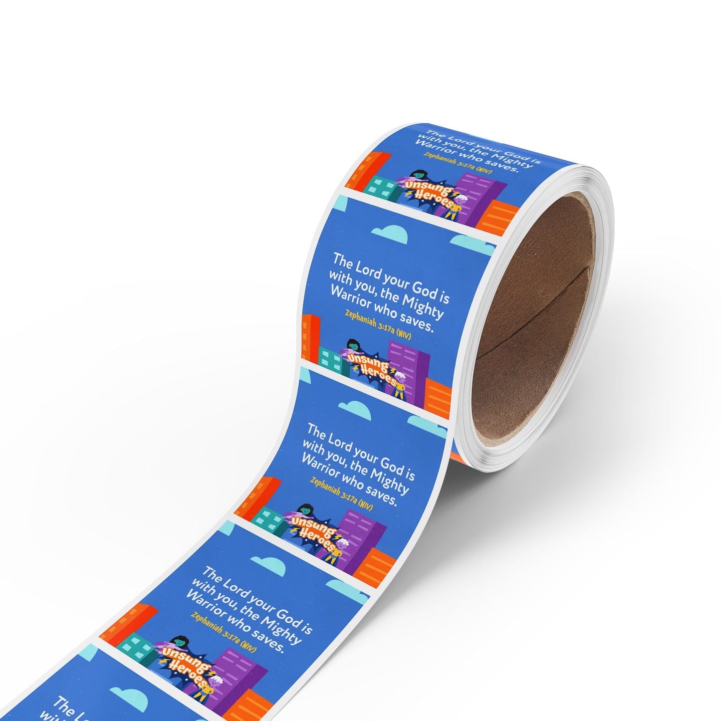 Memory Verse Sticker Roll | V8 | Unsung Heroes Preschool