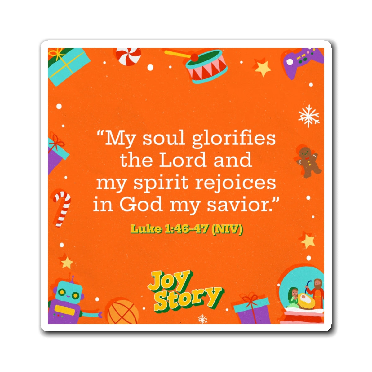 Memory Verse Magnet | V8 | Joy Story Preschool