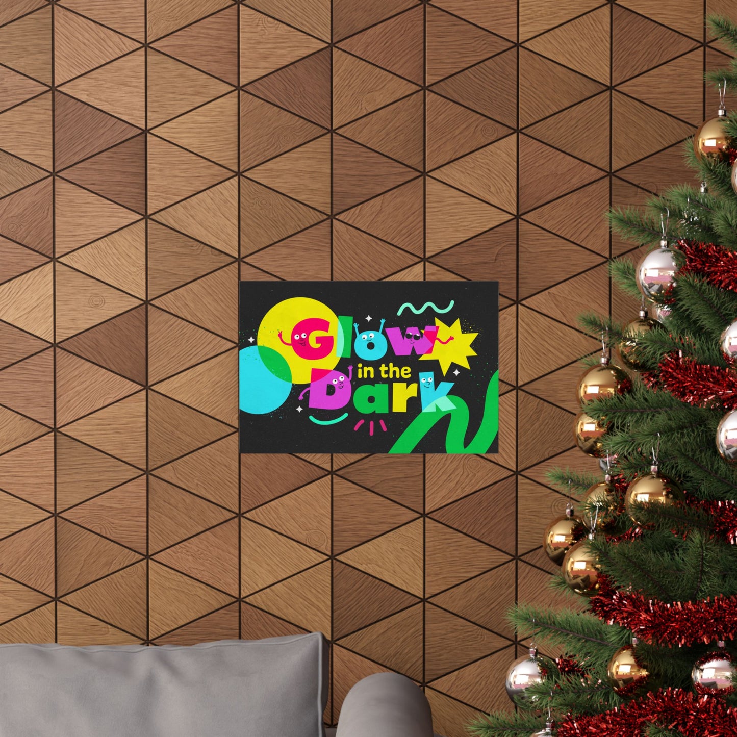 Poster | V7 | Glow in the Dark Preschool Series Graphic | Horizontal