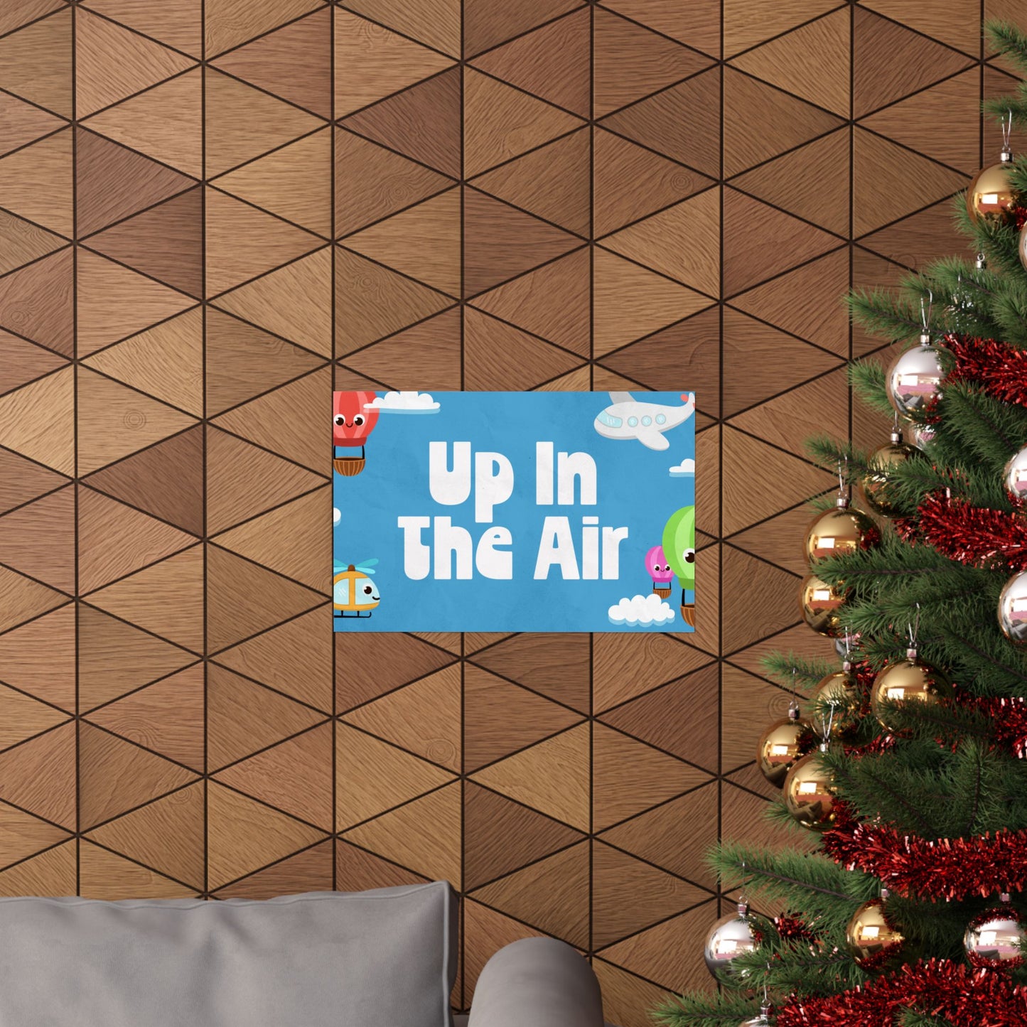 Poster I V5 I Up In The Air Preschool Series Graphic I Horizontal