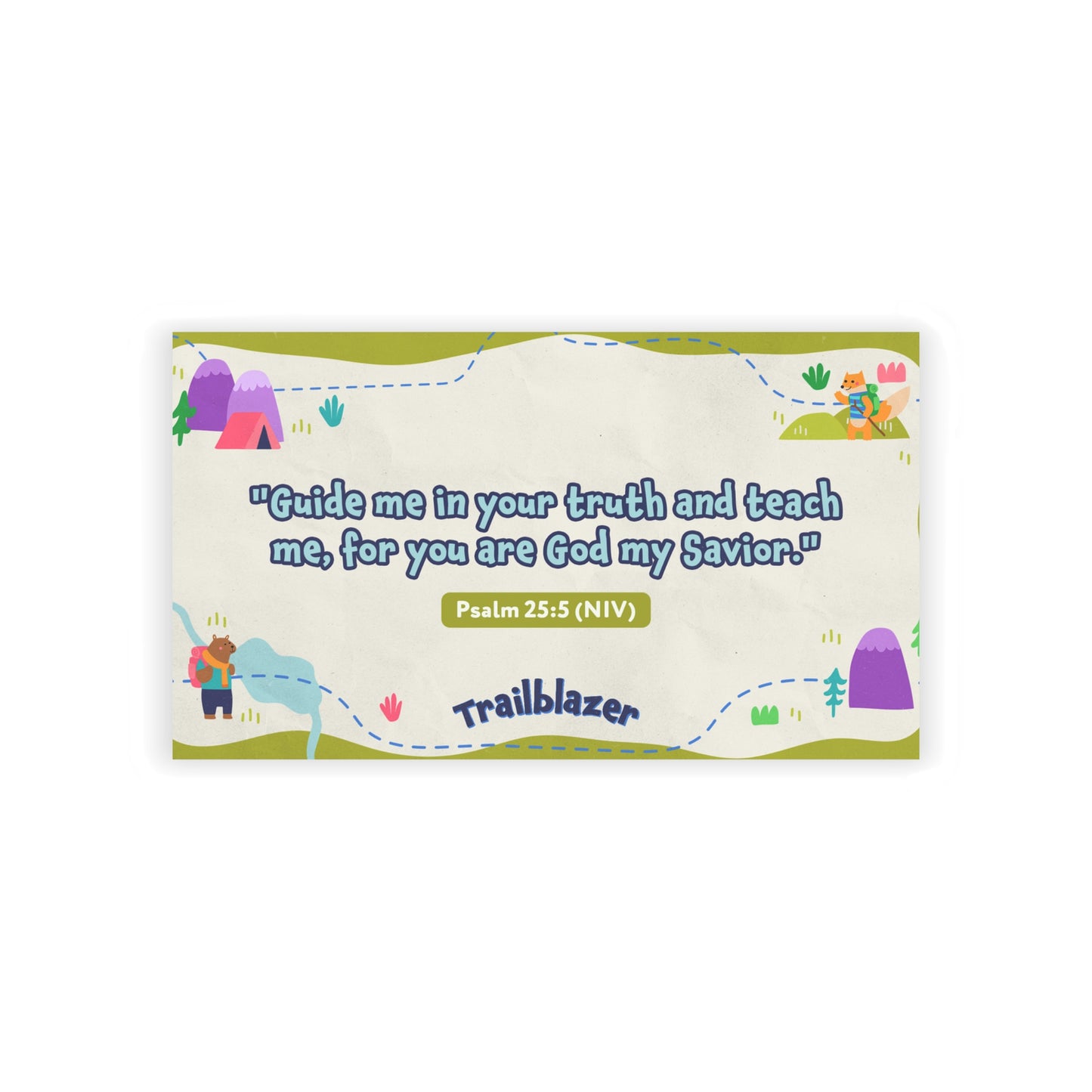 Memory Verse Cards | V9 | Trailblazer Preschool