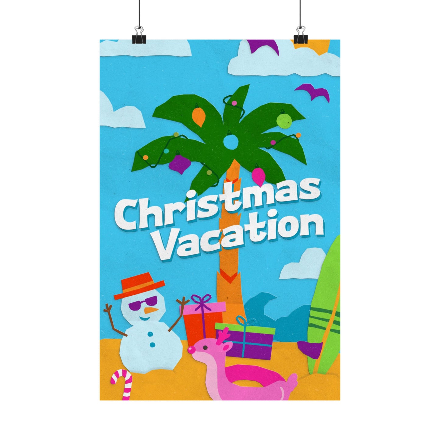 Poster | V7 | Christmas Vacation Preschool Series Graphic | Vertical