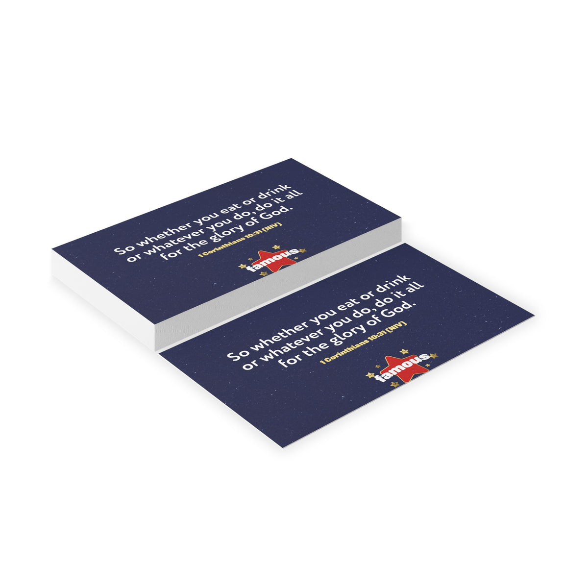 Memory Verse Cards | V5 | Famous Preschool