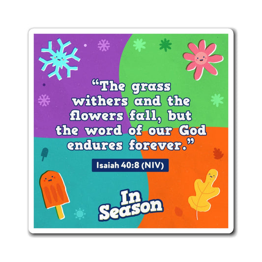 Memory Verse Magnet | V9 | In Season Preschool